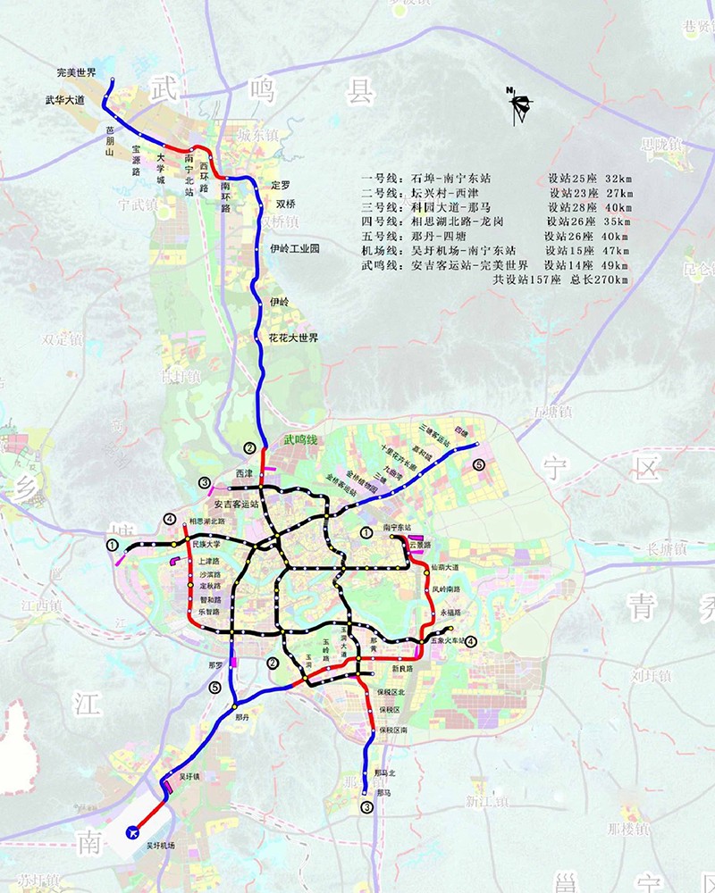 揭秘南宁地铁新规划调整，12月规划蓝图重磅出炉