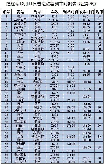 12月14日实时火车时刻表查询系统详解及使用指南