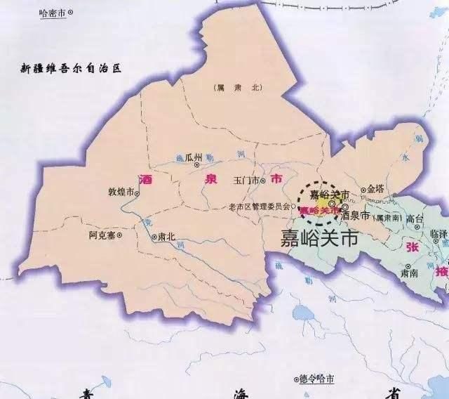 酒泉最新地图攻略指南